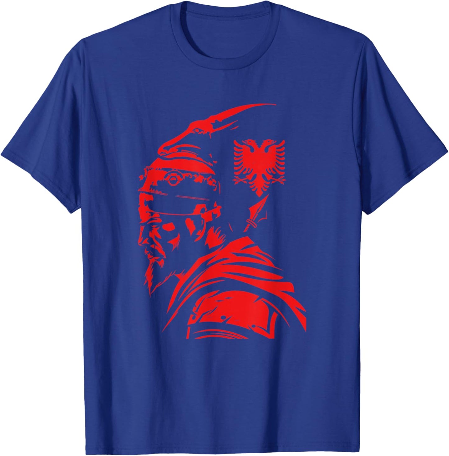 Skanderbeg Albania and Kosovo flag for a proud Albanian T-Shirt - T-Shirt | Royal