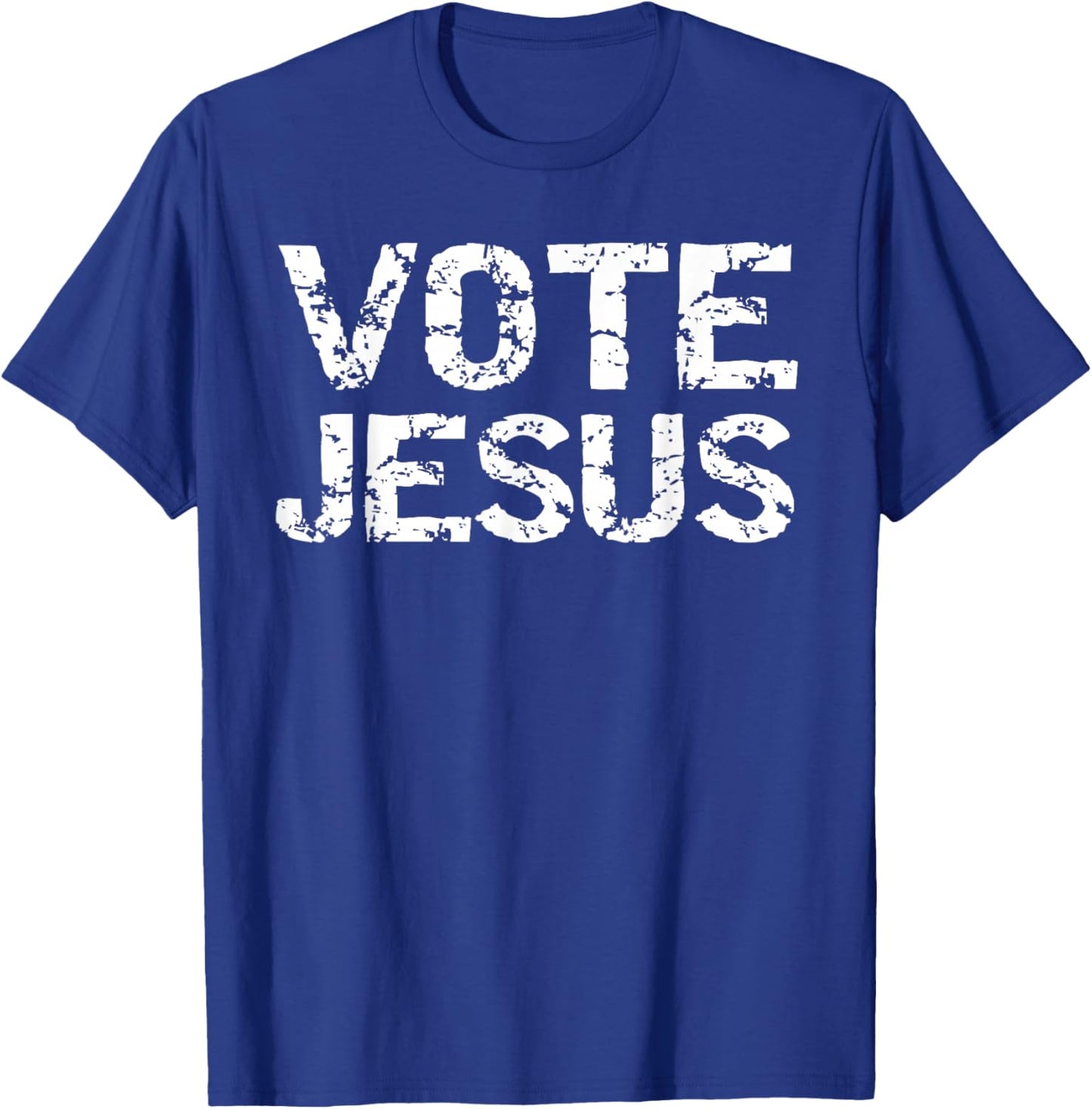Conservative Christian Political Election Gift Vote Jesus T-Shirt - T-Shirt | Royal