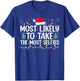 Most Likely To Take The Most Selfies T-Shirt - T-Shirt | Royal