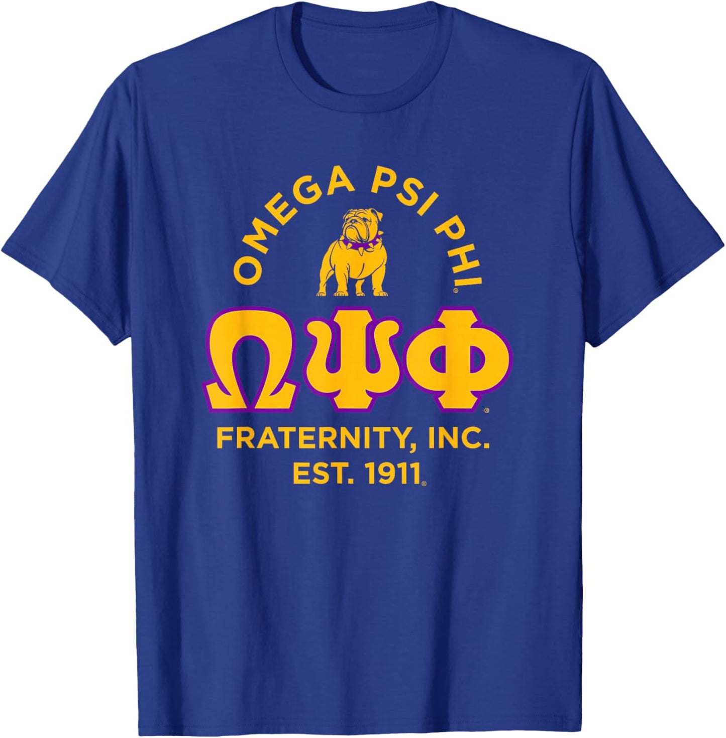 Omega Psi Phi Fraternity Paraphernalia, Omega Psi Phi Ques T-Shirt - T-Shirt | Royal