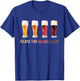 Craft Beers - Taste The Grainbow - Craft Beer Lover Gift T-Shirt - T-Shirt | Royal
