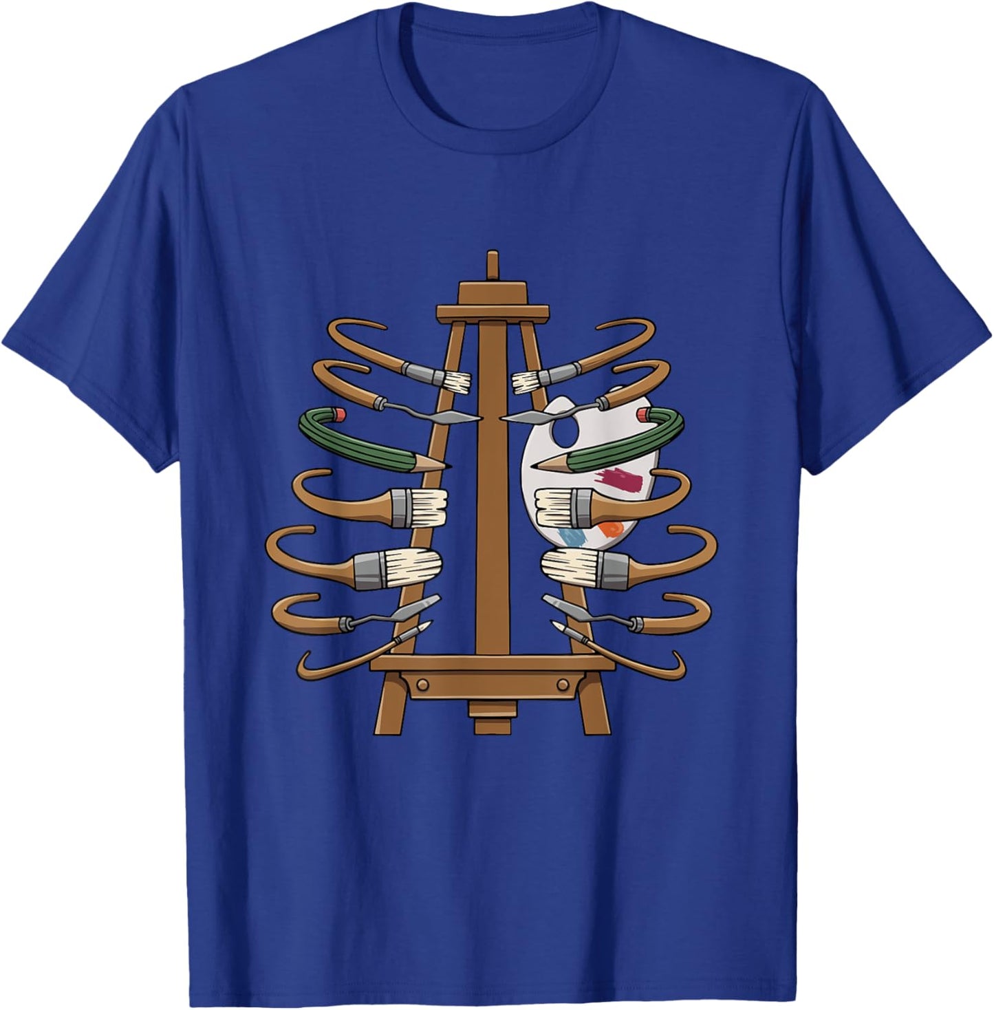 Art Teacher Graphic Artist Art Educator T-Shirt - T-Shirt | Royal