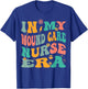 In My Wound Care Nurse Era Retro Ostomy Continence Nursing T-Shirt - T-Shirt | Royal