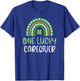 One Lucky Caregiver Funny St. Patrick's Day Caregiving T-Shirt - T-Shirt | Royal