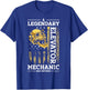 Retirement Elevator Technician Retired Elevator Mechanic T-Shirt - T-Shirt | Royal
