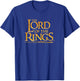 The Lord Of The Rings Original Movie Logo T-Shirt - T-Shirt | Royal