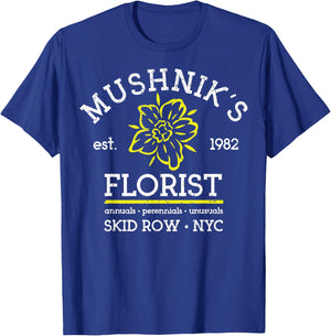 Vintage Mushnik's Florist 82 T-Shirt - T-Shirt | Royal