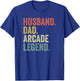 Retro Arcade Shirt 80s Game Christmas Gifts Dad T-Shirt - T-Shirt | Royal
