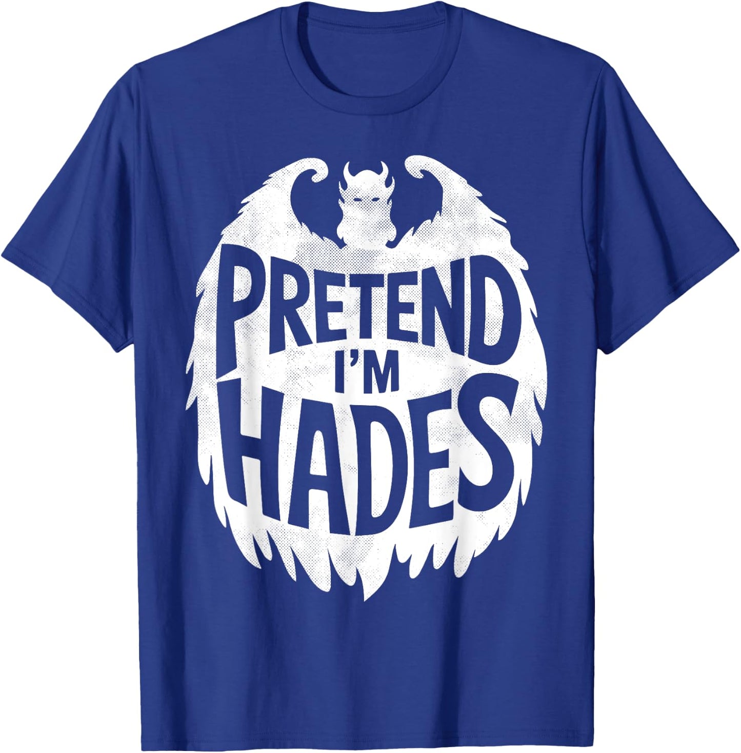 Funny Group Easy Adult Halloween Costumes Pretend I'm Hades T-Shirt - T-Shirt | Royal