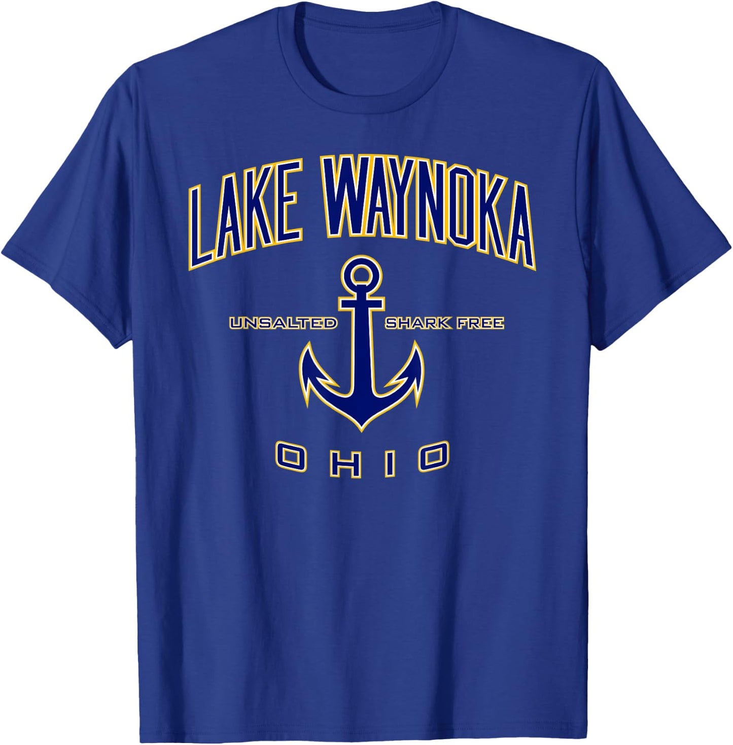 Lake Waynoka Shirt , Men, Girls & Boys T-Shirt - T-Shirt | Royal