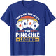 Pinochle Legend - Card Game Funny Pinochle Vintage Pinochle T-Shirt - T-Shirt | Royal
