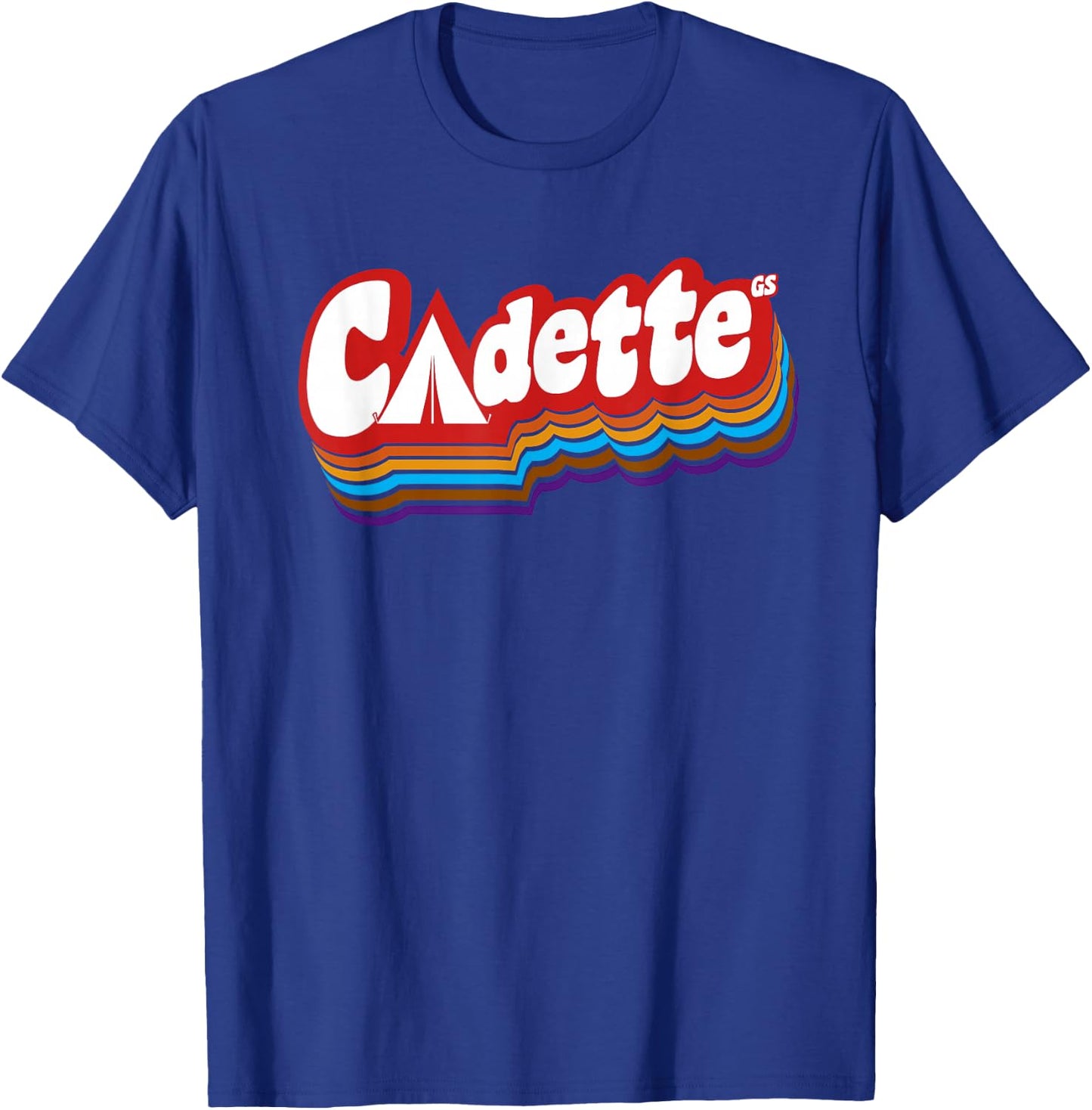 Girls Cadette retro troop | Scouting T-Shirt - T-Shirt | Royal
