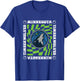 NBA Minnesota Timberwolves Retro Checkerboard Wave T-Shirt - T-Shirt | Royal