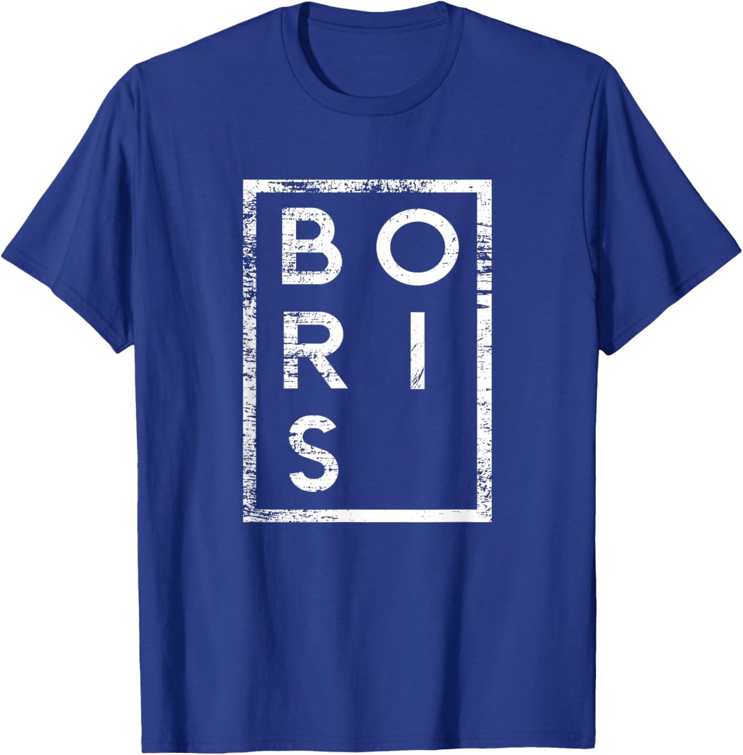 Boris Minimalismus T-Shirt - T-Shirt | Royal
