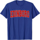 EDINBORO PA PENNSYLVANIA Varsity Style USA Vintage Sports T-Shirt - T-Shirt | Royal