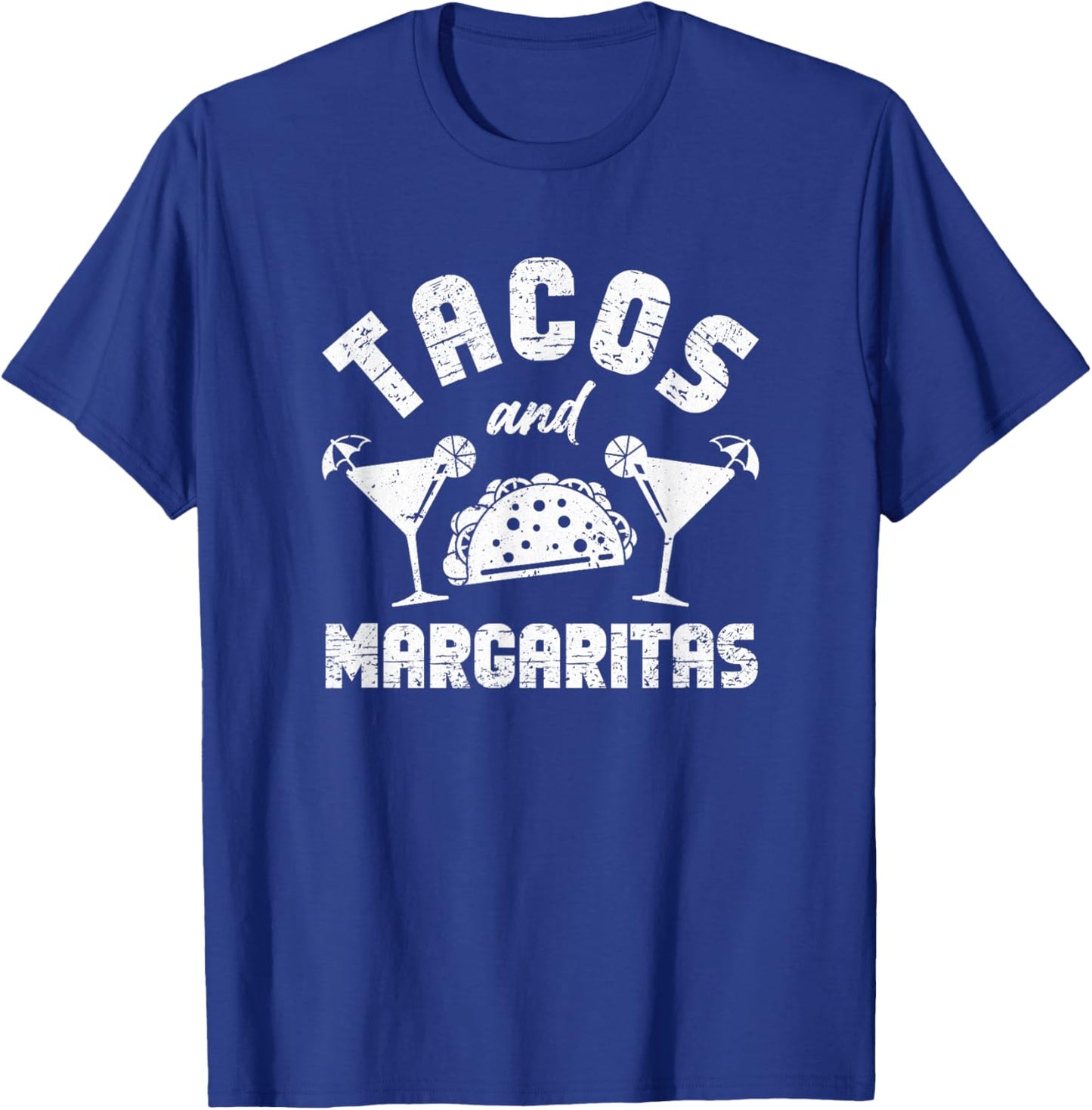 Tacos and Margaritas Men and Adult Cinco de Mayo T-Shirt - T-Shirt | Royal