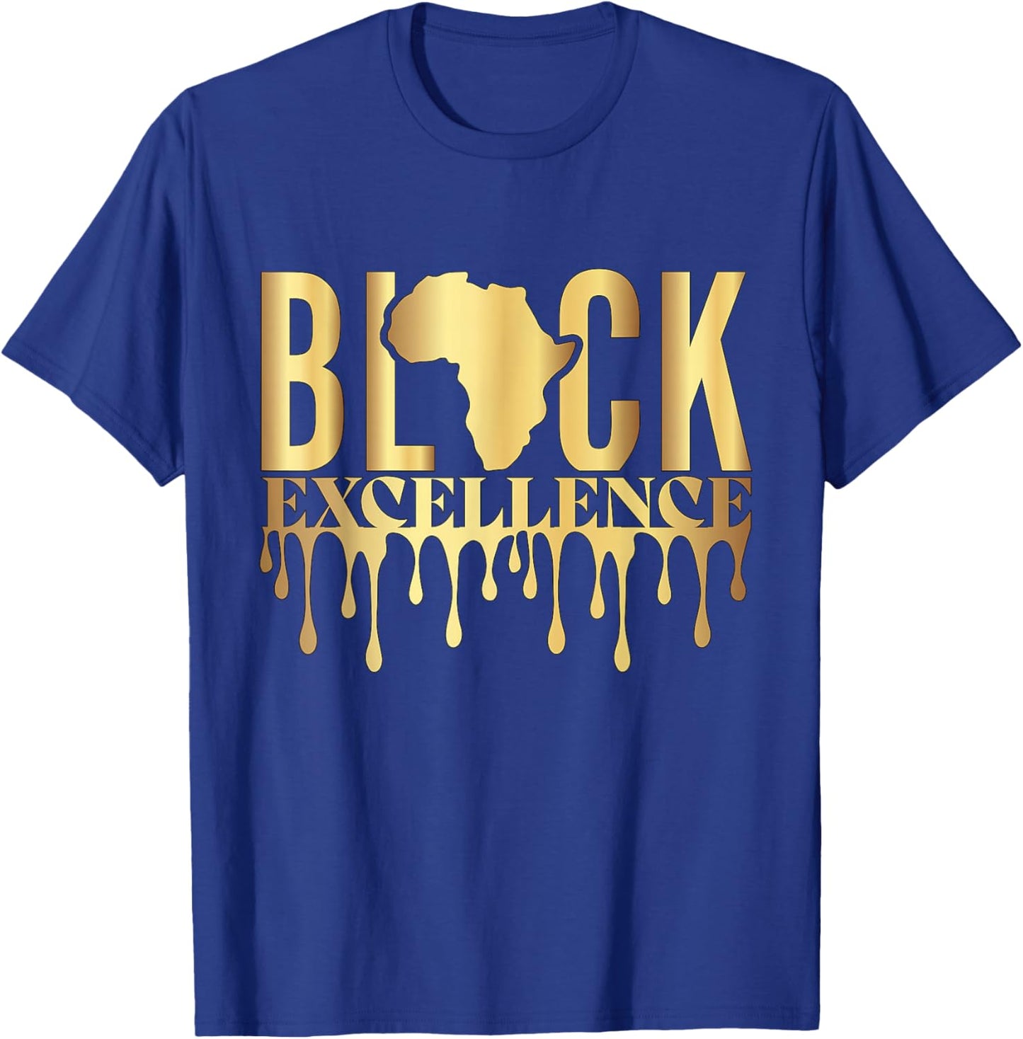 Black Excellence T-Shirt - T-Shirt | Royal