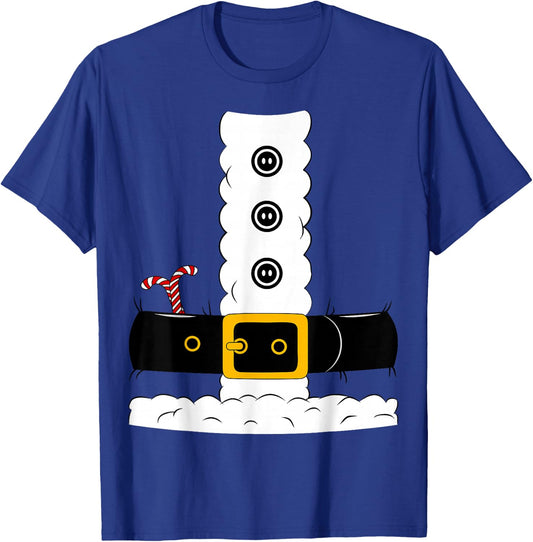 Christmas Santa Claus Suit Adult Men Women Kids Gift T-Shirt - T-Shirt | Royal