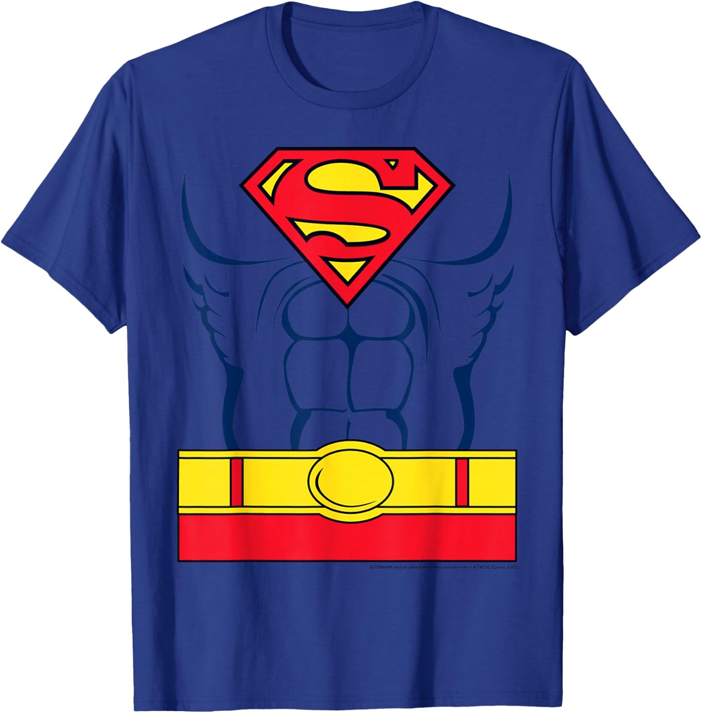 DC Comics Superman Costume T-Shirt - T-Shirt | Royal
