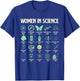 Women In Science - Chemistry Student Astronomy Lover T-Shirt - T-Shirt | Royal