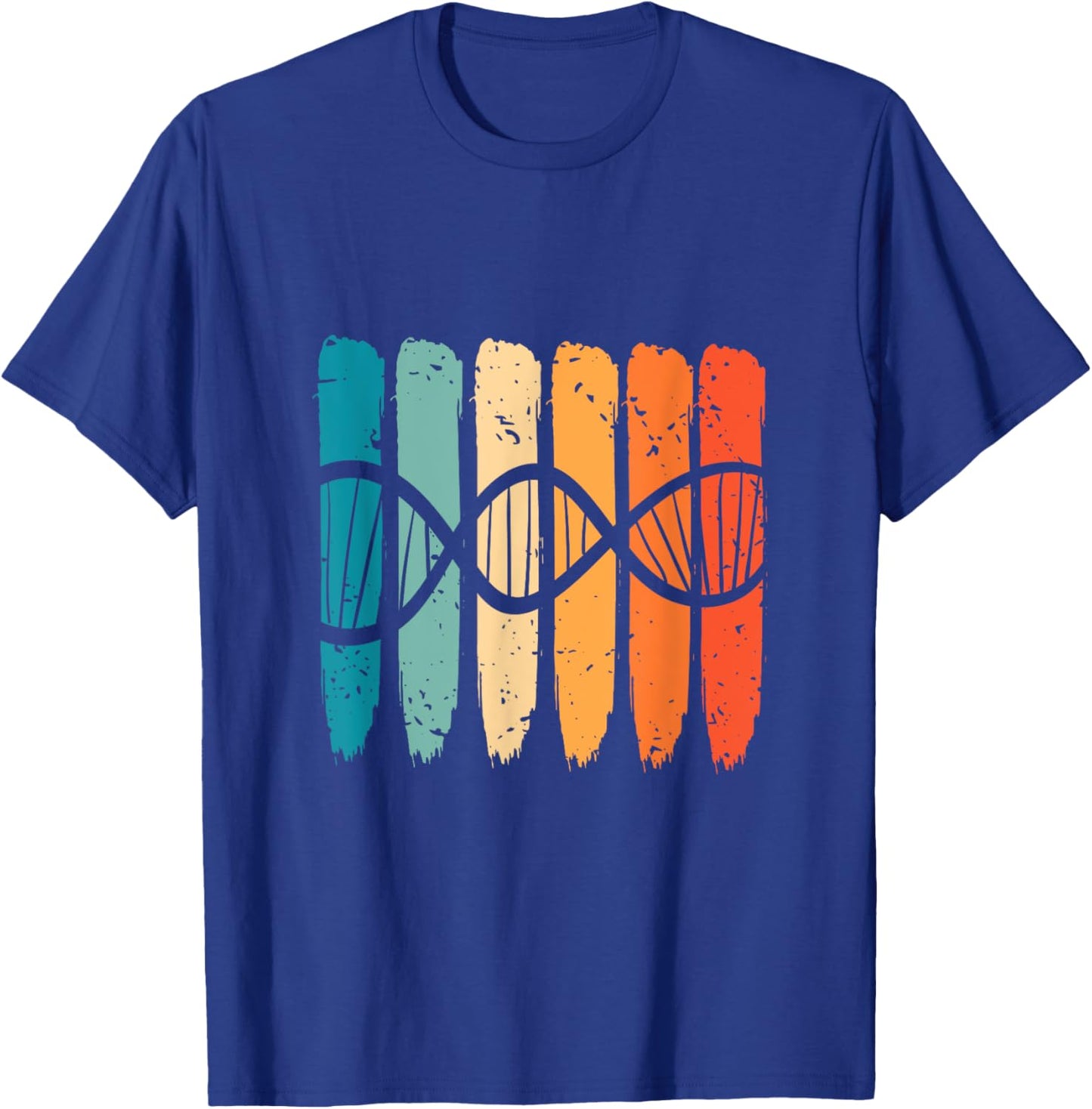 Biochemist Science DNA Vintage Biochemistry Biology Retro T-Shirt - T-Shirt | Royal