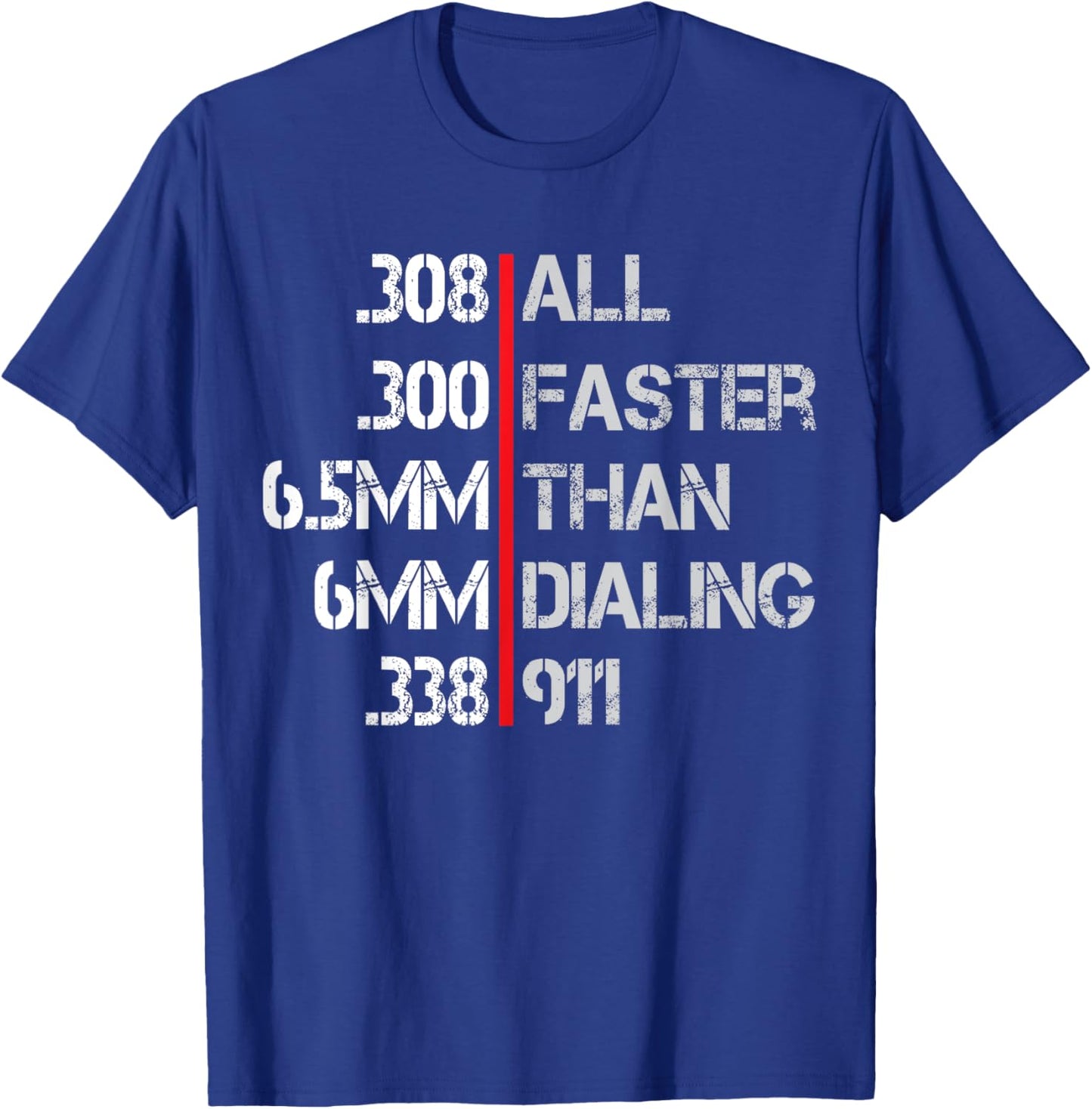 Long Range Shooting Marksman Precision Rifle Shooter T-Shirt - T-Shirt | Royal