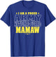 I Am A Proud Army National Guard Mamaw - Military Grandma T-Shirt - T-Shirt | Royal