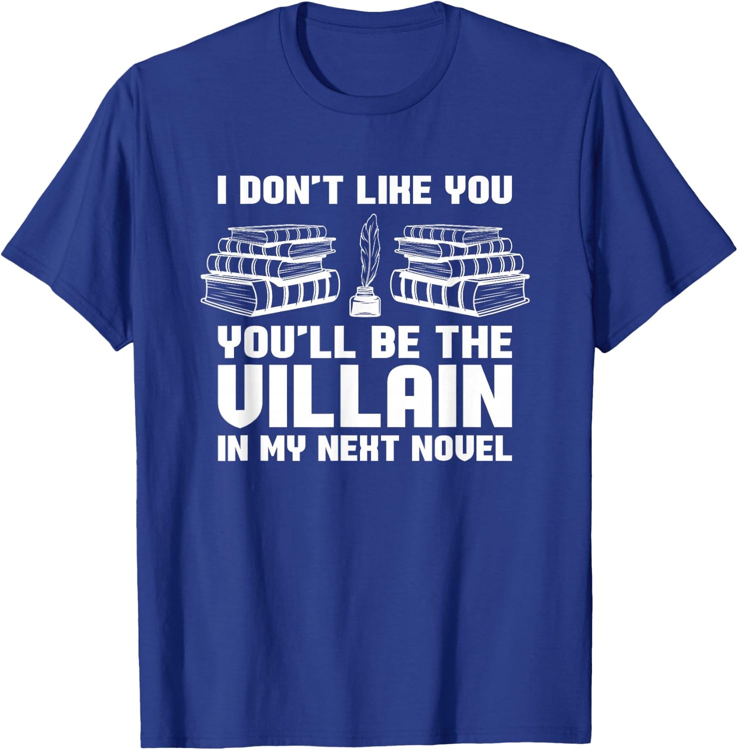 Writer Author Book Literature Gift - Novelist Publisher T-Shirt - T-Shirt | Royal