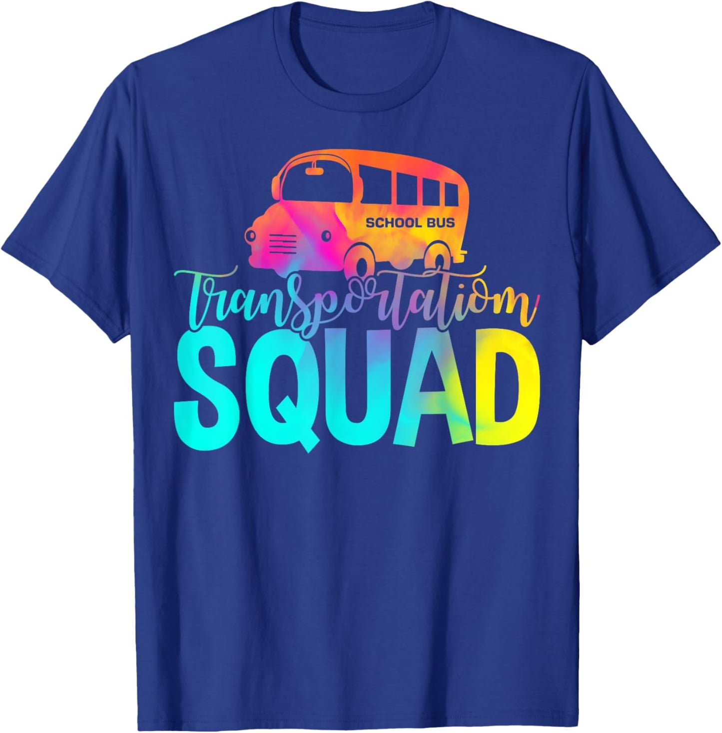 School Bus Driver Gifts - Men Women Transportation Squad T-Shirt - T-Shirt | Royal