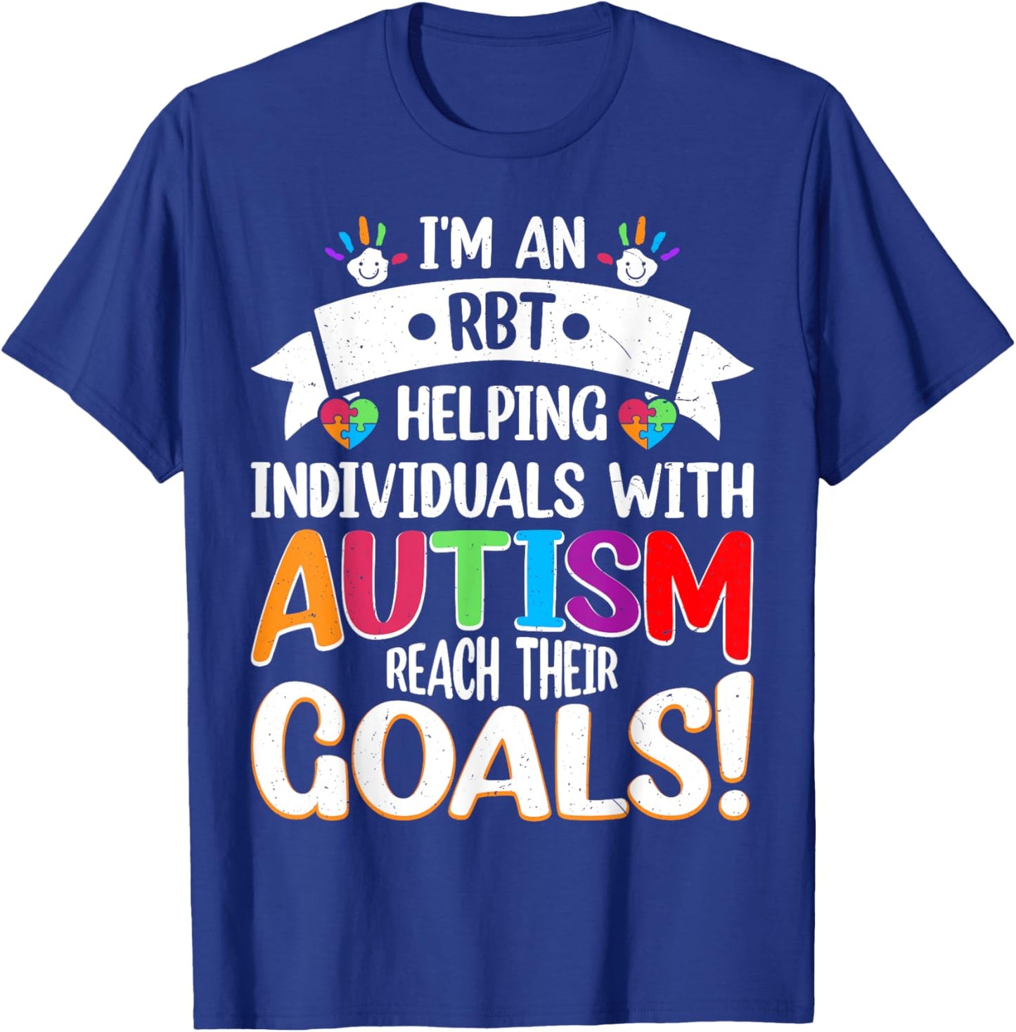 Behavior Analyst Teacher Squad Autism Therapists RBT Women T-Shirt - T-Shirt | Royal