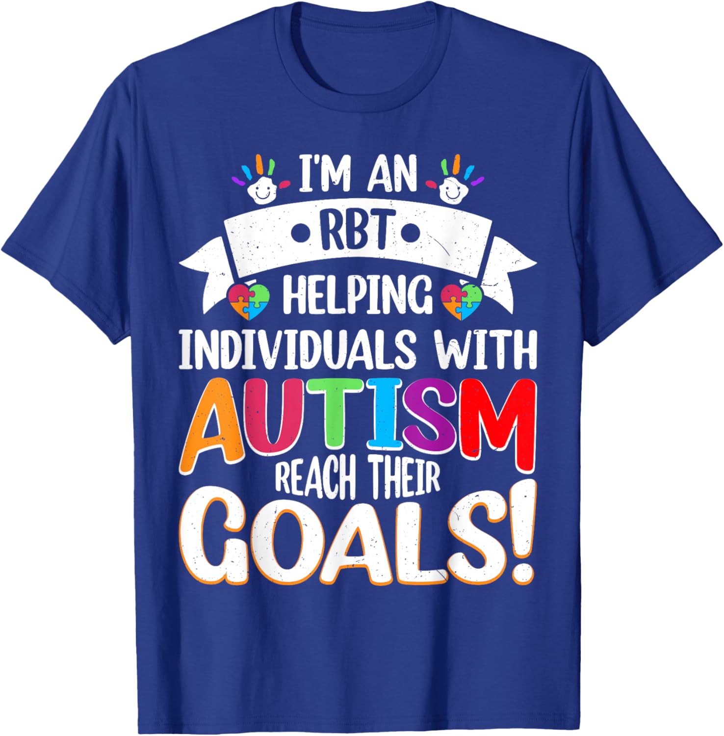 Behavior Analyst Teacher Squad Autism Therapists RBT Women T-Shirt - T-Shirt | Royal