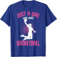Just a Girl who Loves Basketball Kids Girls Small T-Shirt - T-Shirt | Royal