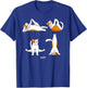 Yoga Cats T-Shirt - T-Shirt | Royal