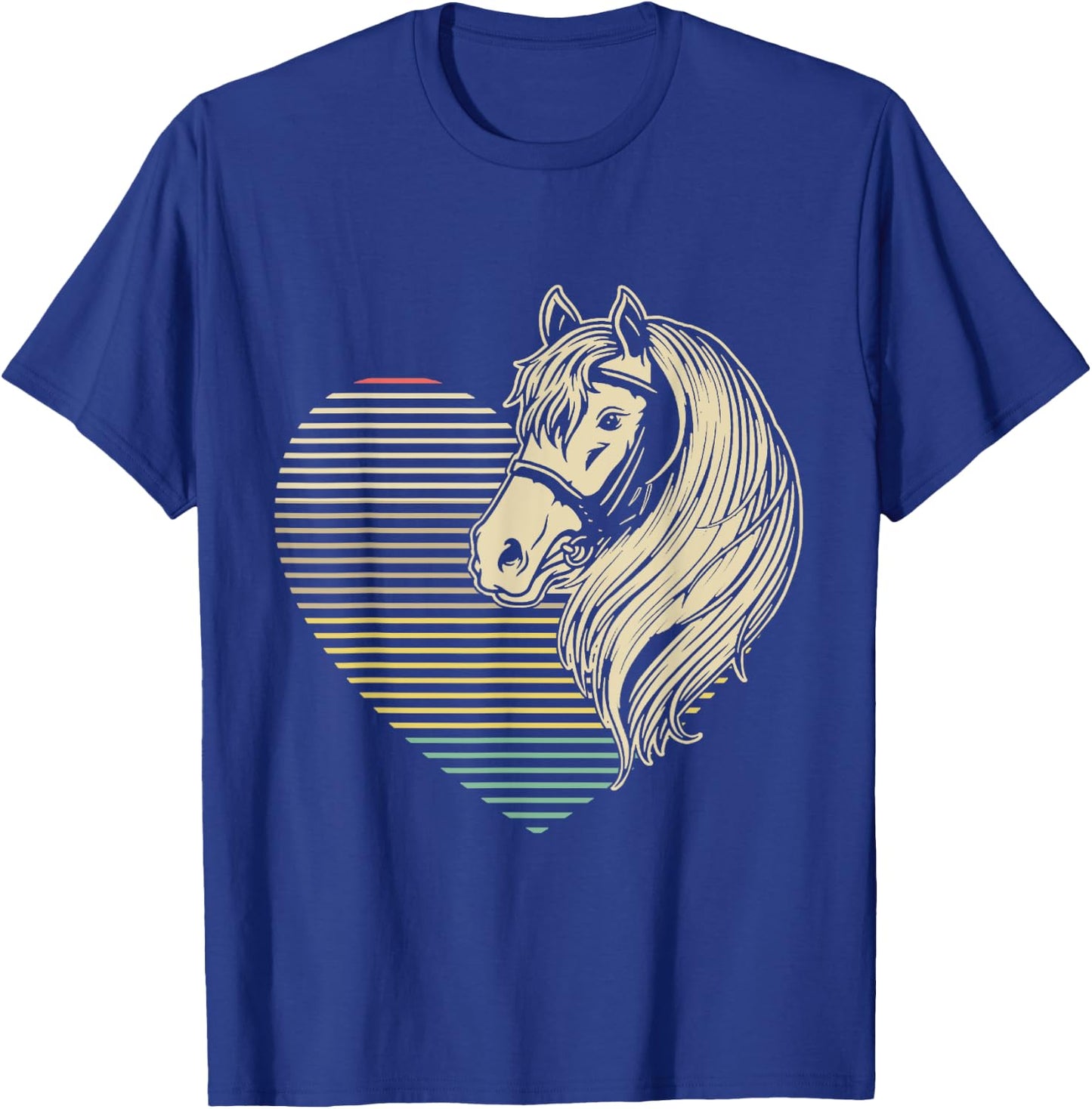 Horse Riding Women Valentines Day Gift Horse T-Shirt - T-Shirt | Royal