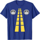 Deer Headlights with Road Markings Couples Costume Halloween T-Shirt - T-Shirt | Royal
