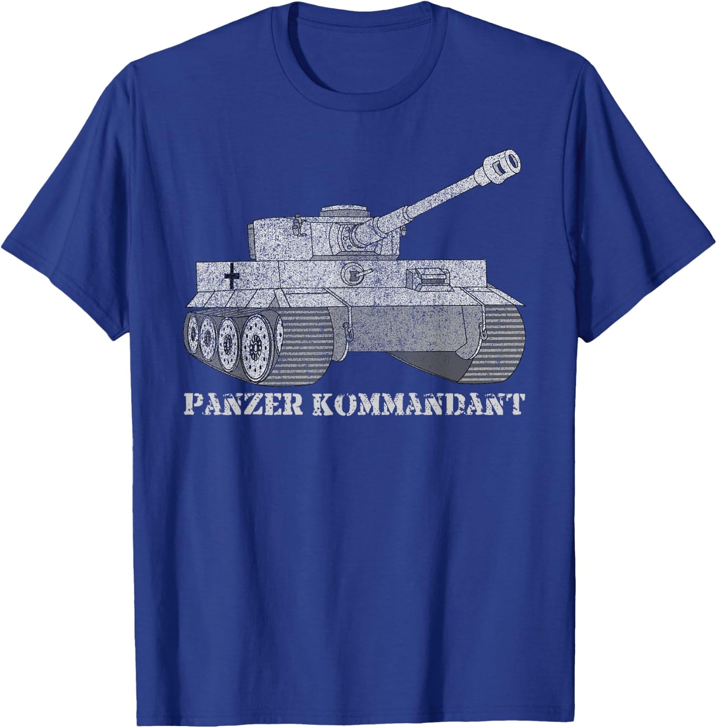 Tiger Tank Commander T shirt Gift Panzer Kommandant Wittmann T-Shirt - T-Shirt | Royal