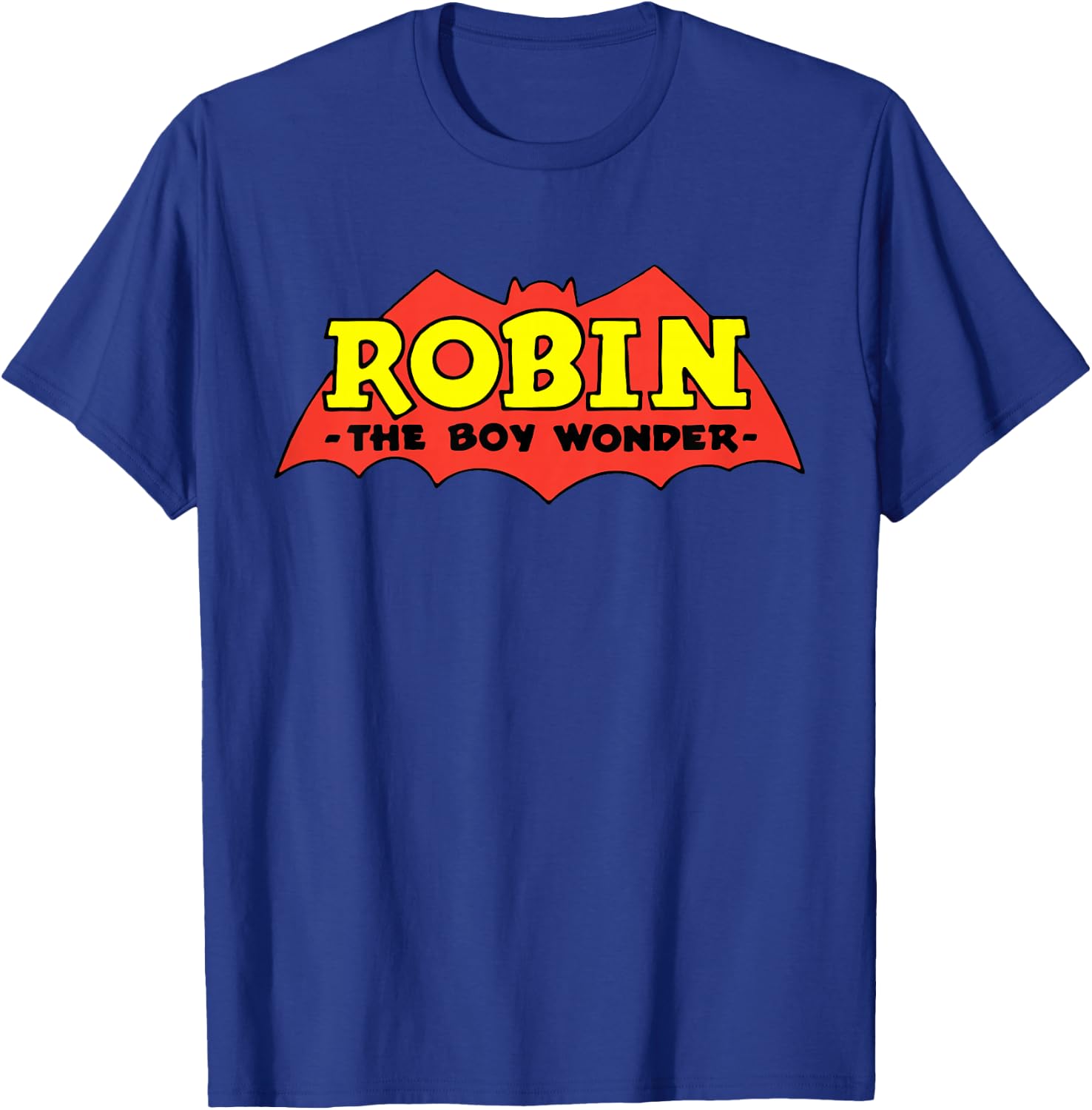 Kids DC Comics Robin The Boy Wonder Classic Logo T-Shirt - T-Shirt | Royal