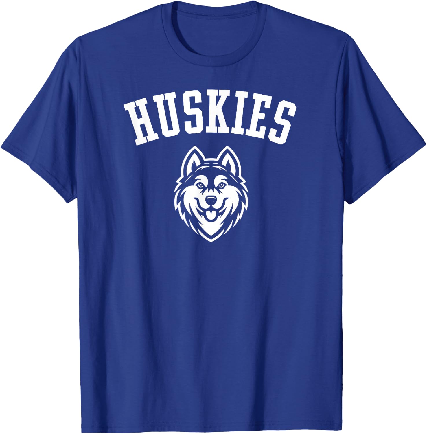 Huskies Mascot for Youth Teams Players and Fans T-Shirt - T-Shirt | Royal
