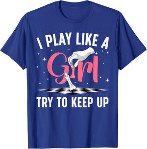 Cool Chess Player Art Girls Kids Chess Lover Geek T-Shirt - T-Shirt | Royal