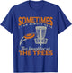 Funny Disc Golf T-Shirt - T-Shirt | Royal