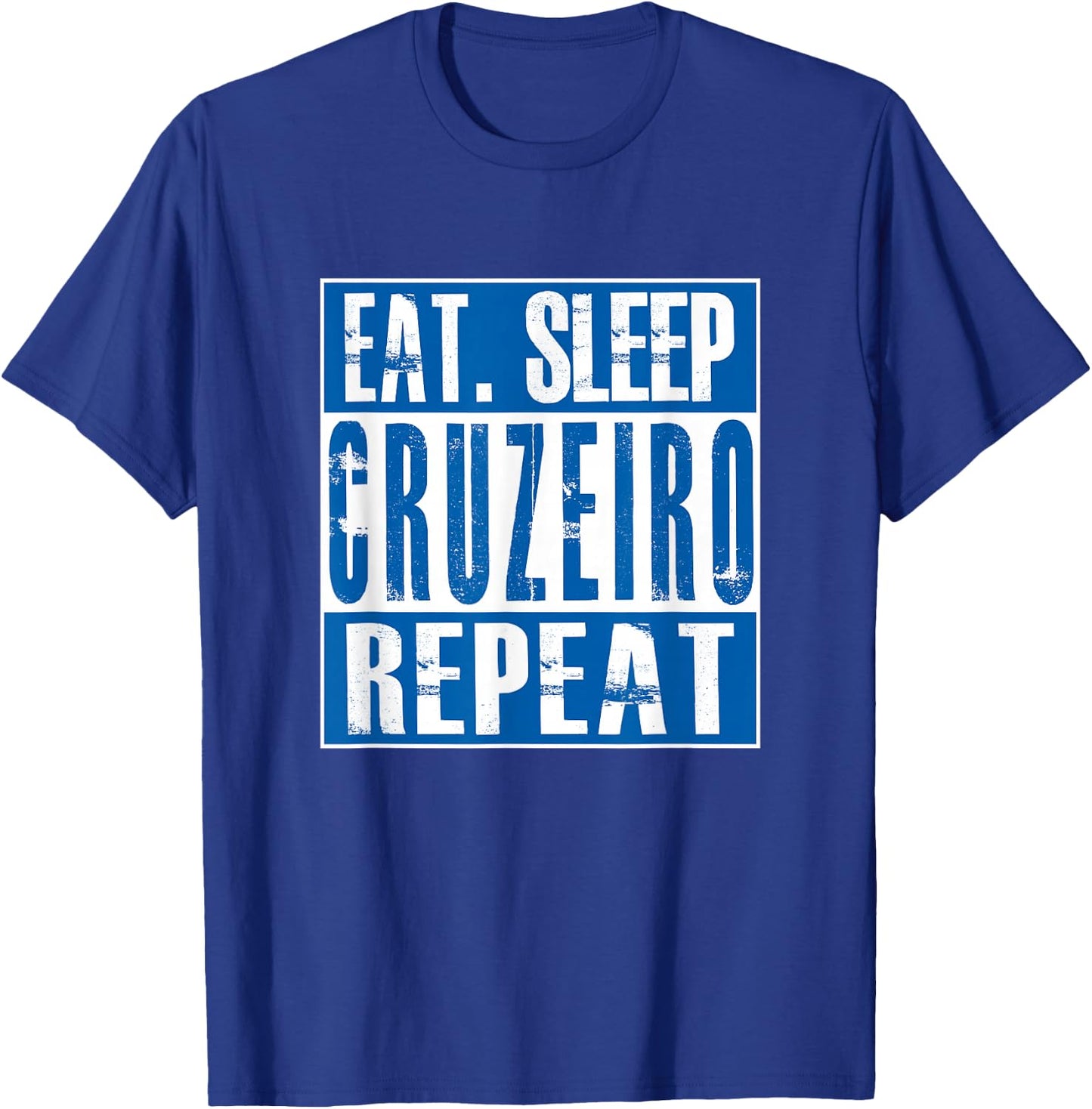 Cruzeiro Soccer - Camisa Cruzeiro - Black Kids - Soccer Team - Short Sleeve - Classic Fit - - Small T-Shirt - T-Shirt | Royal