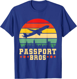 Find Love Abroad Modern Dating Meme Passport Bros T-Shirt - T-Shirt | Royal