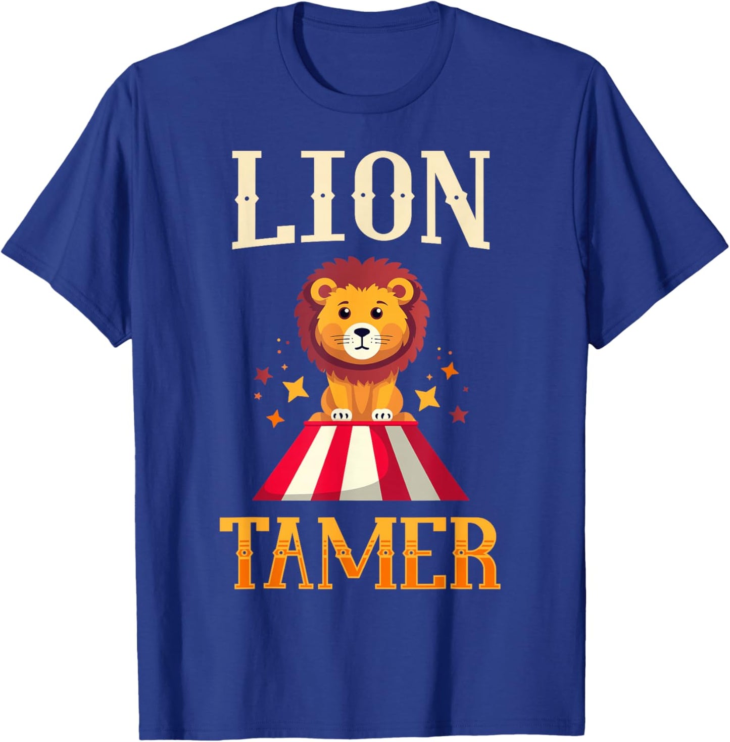 Lion Tamer Funny Kids Circus Costume Party Matching Carnival T-Shirt - T-Shirt | Royal