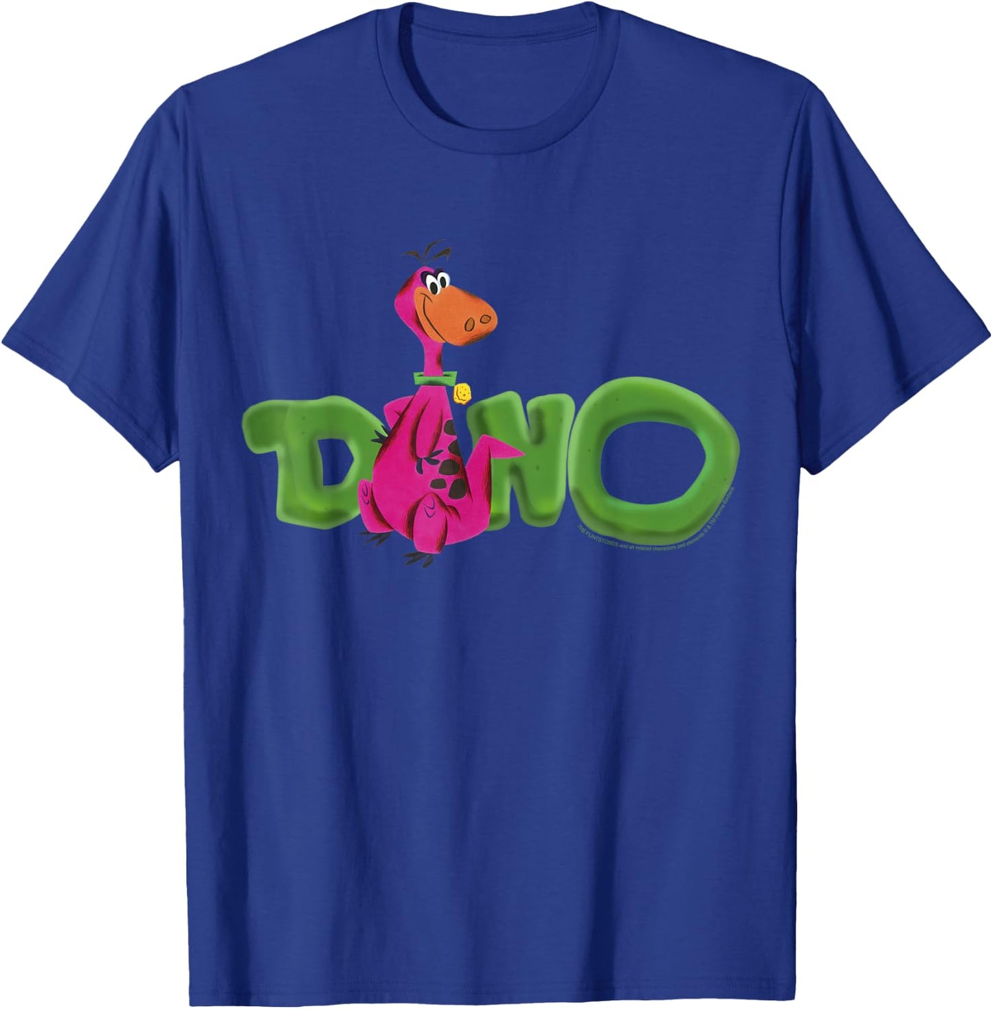 The Flintstones Dino Artsy Text T-Shirt - T-Shirt | Royal