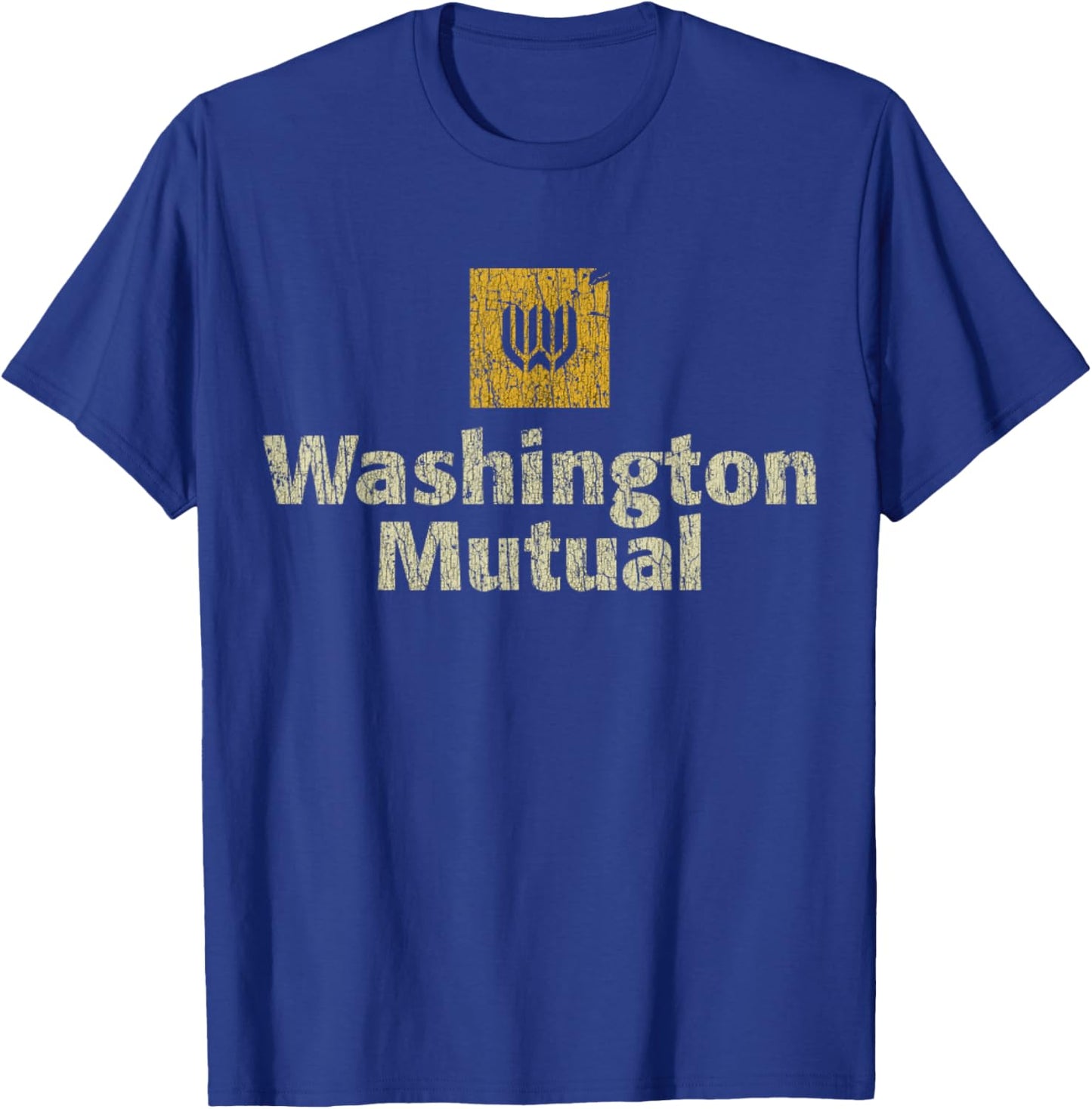 Washington Mutual 1889 T-Shirt - T-Shirt | Royal