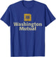Washington Mutual 1889 T-Shirt - T-Shirt | Royal