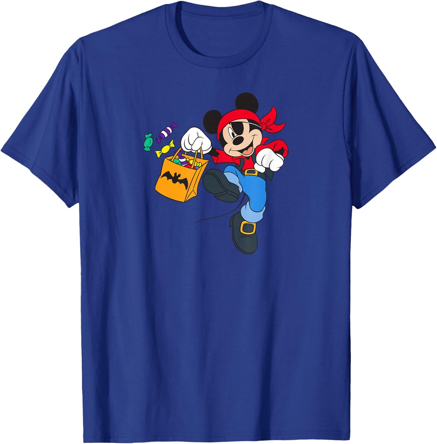 Disney Halloween Mickey Mouse Pirate T-Shirt - T-Shirt | Royal