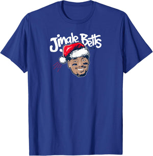 Officially Licensed Mookie Betts - Jingle Betts T-Shirt - T-Shirt | Royal