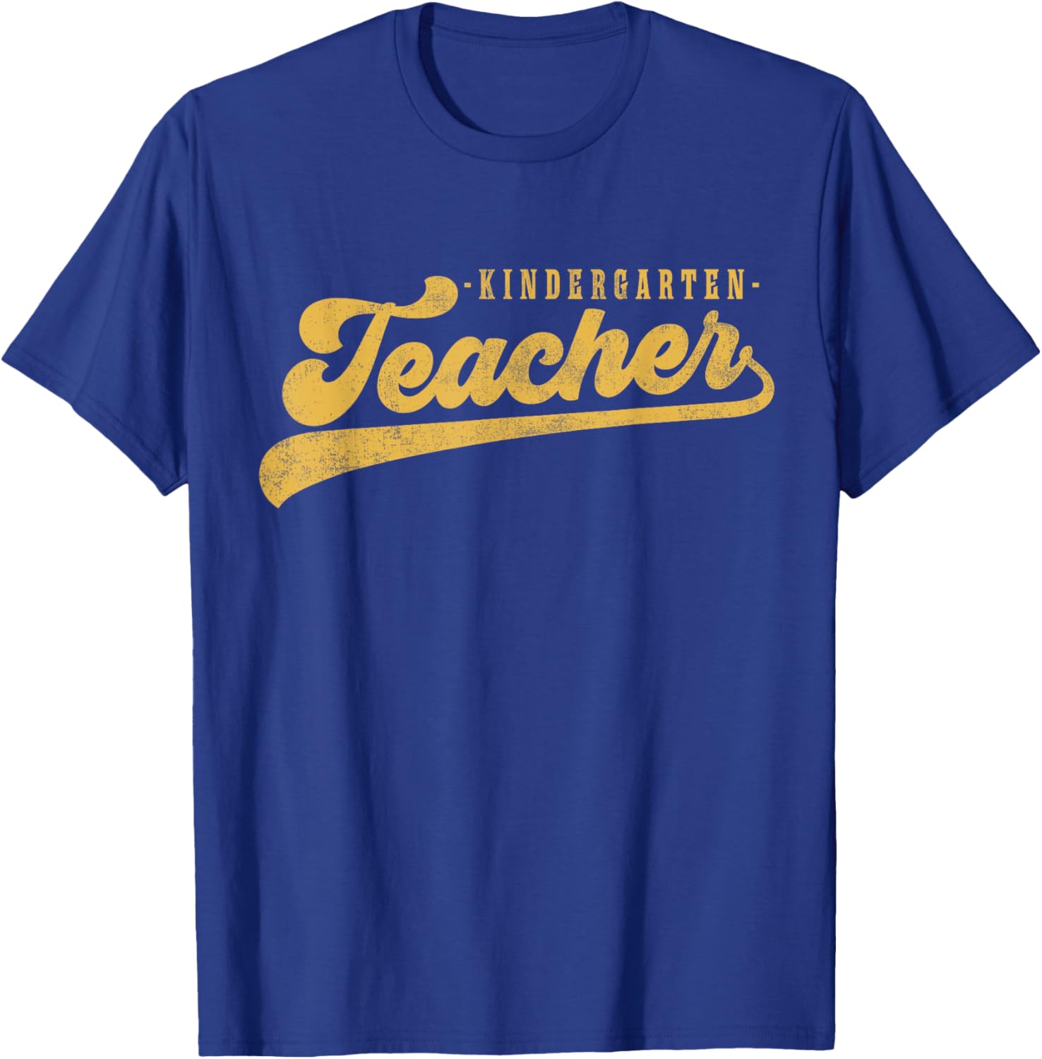 Kindergarten Teacher Vintage Graphic Kindergarten Teacher Women T-Shirt - T-Shirt | Royal