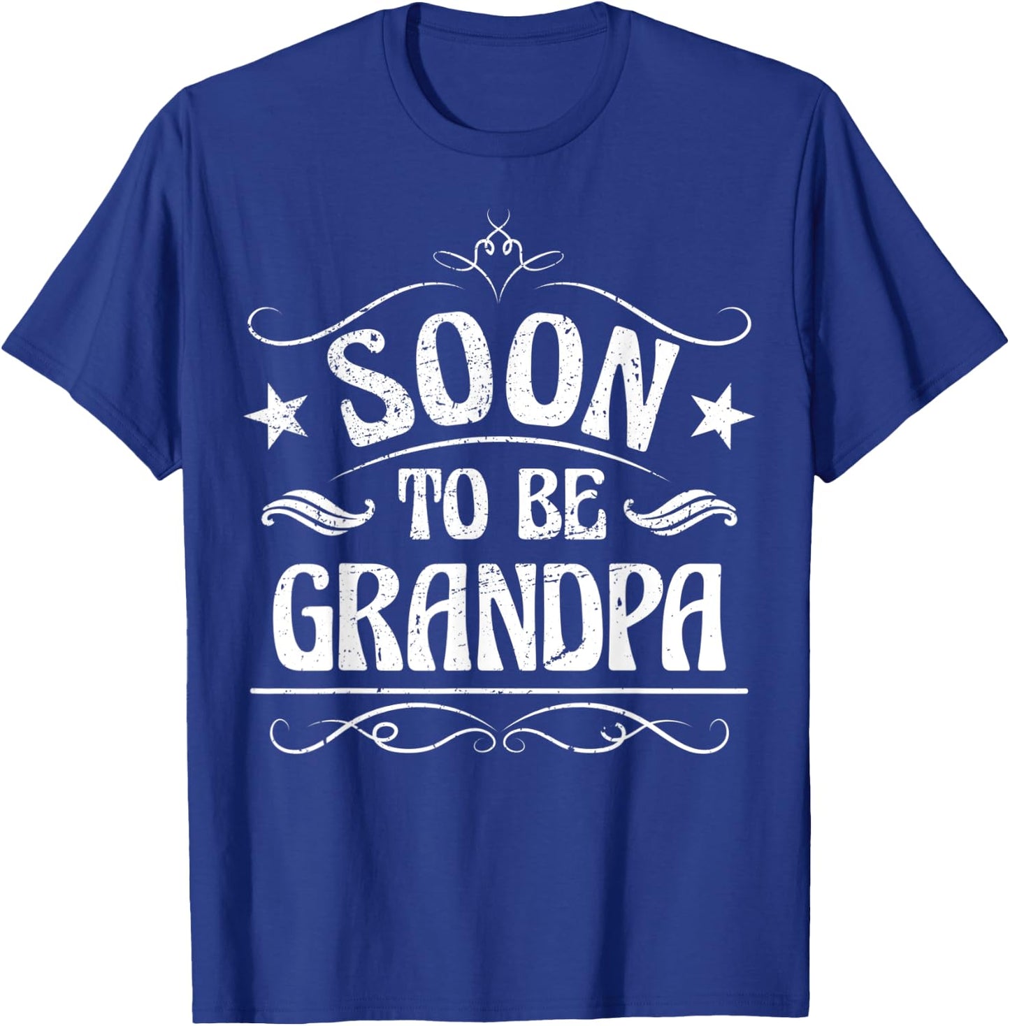 Soon To Be Grandpa T-Shirt - T-Shirt | Royal